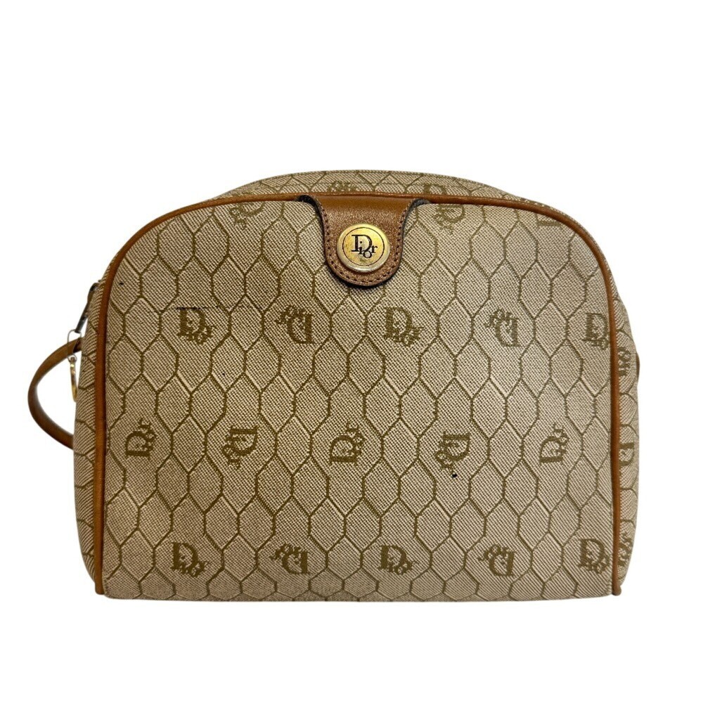 DIOR Cream Trotter Shoulder Bag
